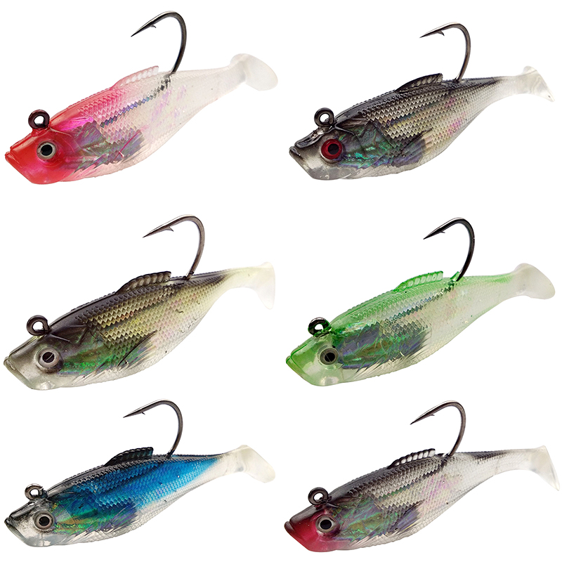 6 cái/túi Mồi Câu Cá với Sharp - đánh giá và giá Fishing Hook Size