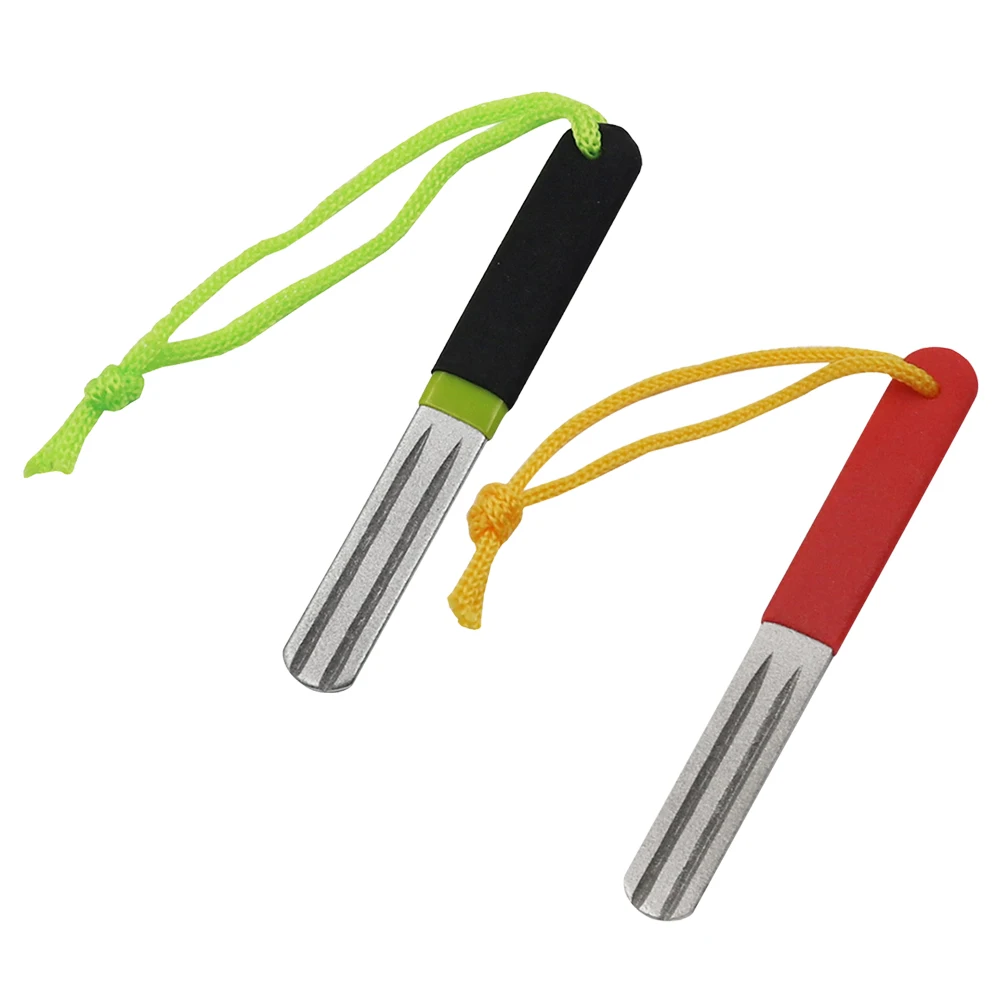 Double Side Hook Hone Fishing  - đánh giá và giá Fishing Hook Sharpener