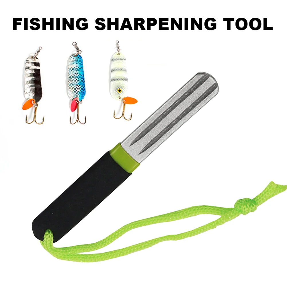 Double Side Hook Hone Fishing  - đánh giá và giá Fishing Hook Sharpener