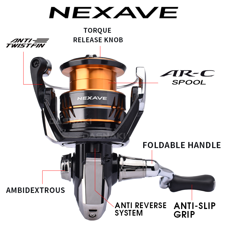 Shimano 2026 NEXAVE Spinning R - đánh giá và giá Shimano Reel Stradic