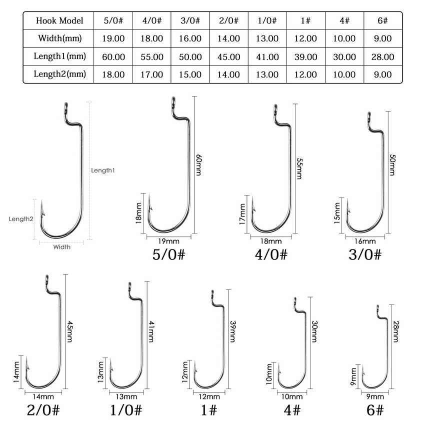 100 Cái/lốc Câu Cá Móc Thép Ca - đánh giá và giá Fishing Hook Barbless