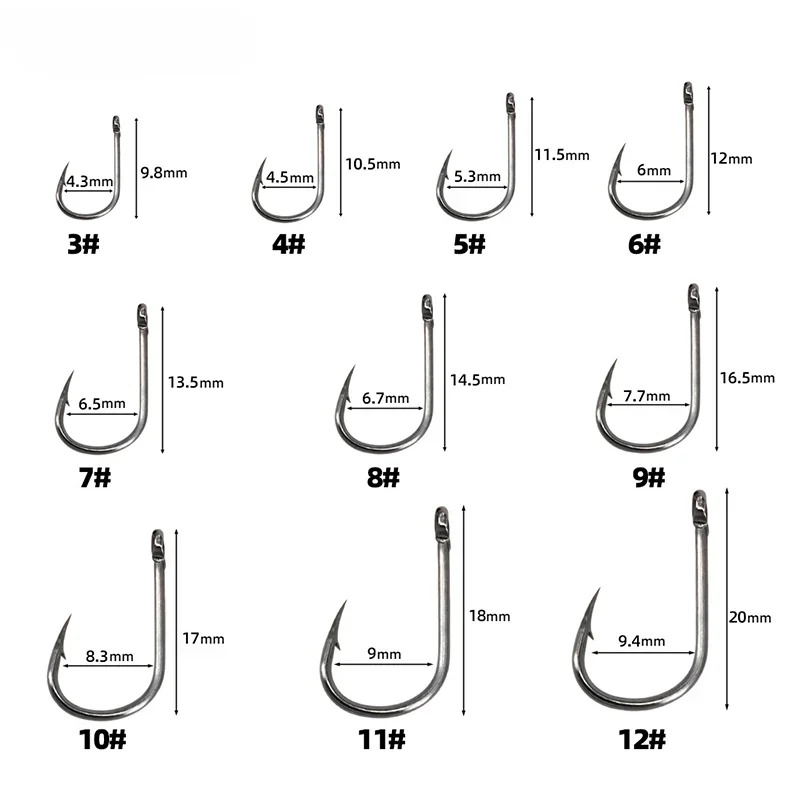 50-1600Pcs/BoxFishing Hooks Ca - đánh giá và giá Fishing Hook Assortment