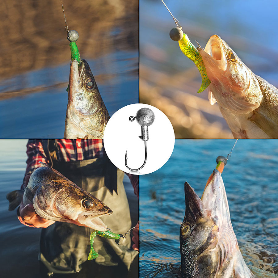 WODJYJ 1g 2g 3g 4g 5g 7g 8g 10 - đánh giá và giá Fishing Hook Assortment