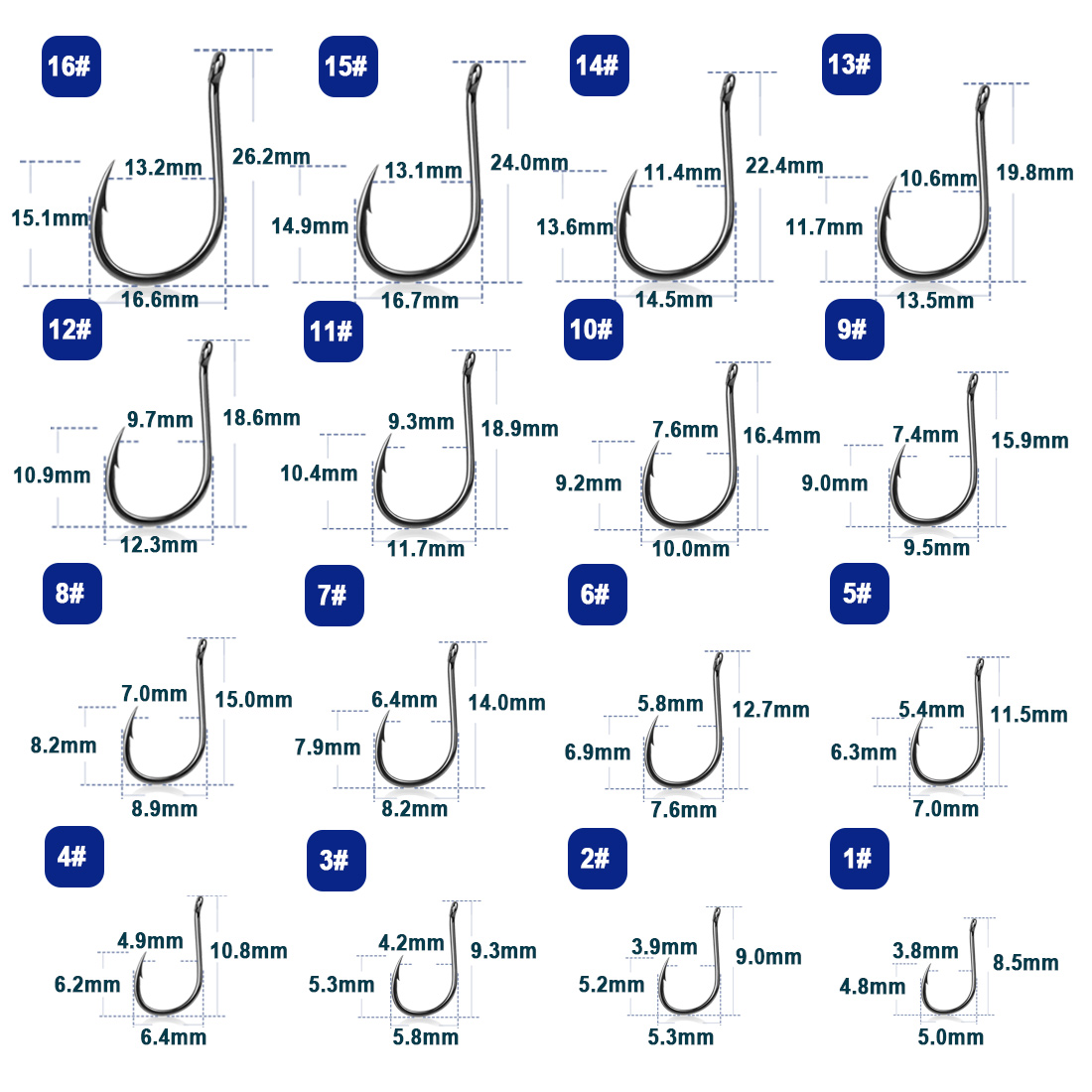 9KM Iseama Fishing Hooks 50~20 - đánh giá và giá Fishing Hook Assortment